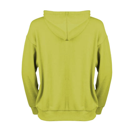 Chartreuse - Back - Eddie Bauer Womens-Ladies Cozy Camp Full Zip Hoodie
