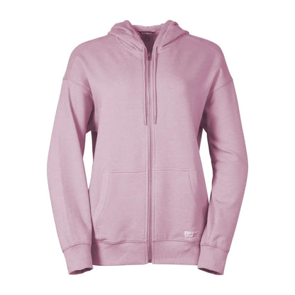 Dusty Iris - Front - Eddie Bauer Womens-Ladies Cozy Camp Full Zip Hoodie