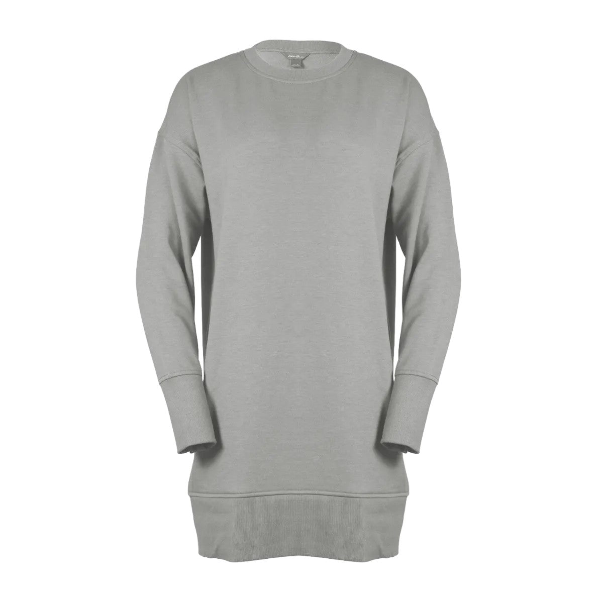 Light Grey Heather - Front - Eddie Bauer Womens-Ladies Cozy Camp Jumper Dress