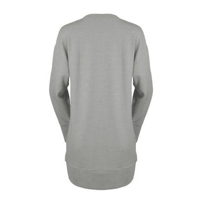 Light Grey Heather - Back - Eddie Bauer Womens-Ladies Cozy Camp Jumper Dress