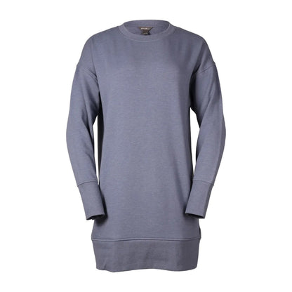 Blue Haze - Front - Eddie Bauer Womens-Ladies Cozy Camp Jumper Dress
