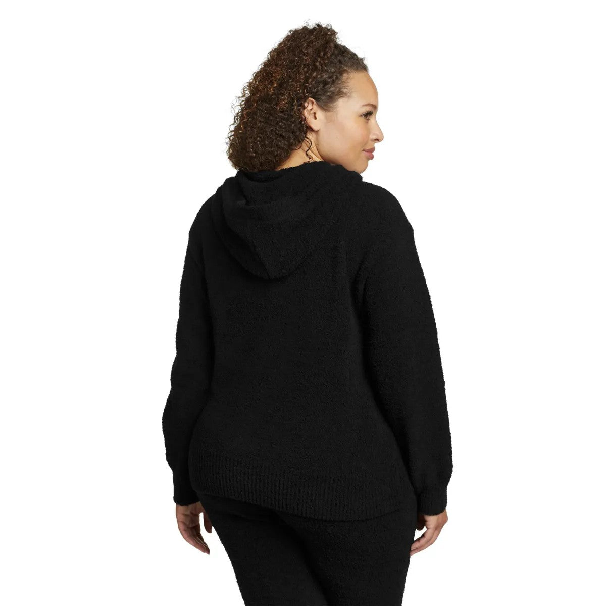 Black - Back - Eddie Bauer Womens-Ladies Surreal Soft Touch Hoodie