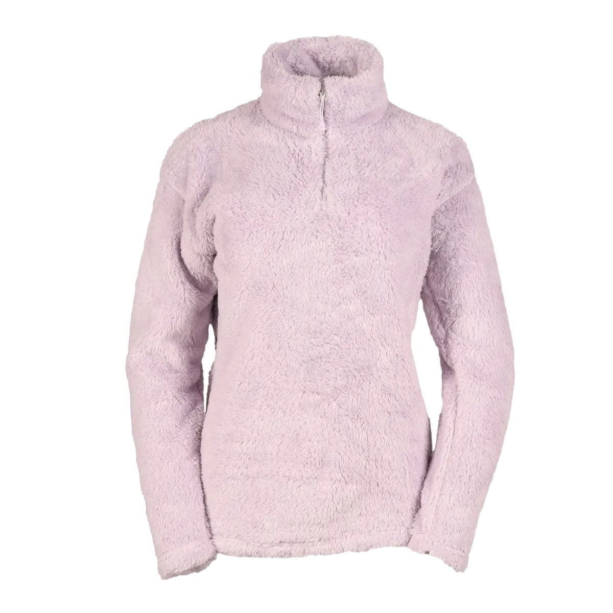 Wisteria - Side - Eddie Bauer Womens-Ladies Quest 2 Plush Quarter Zip Fleece Top