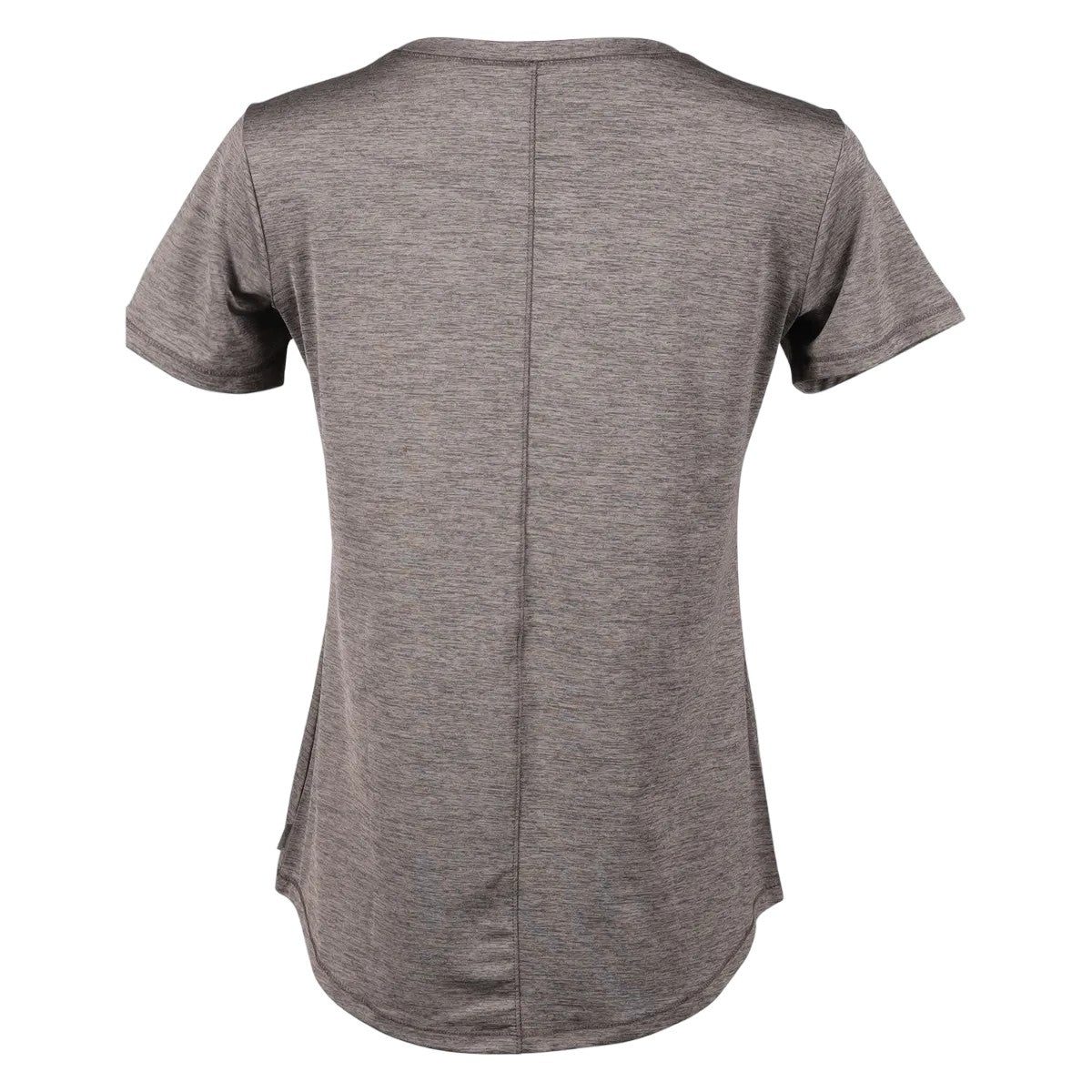 Dark Smoke - Back - Eddie Bauer Womens-Ladies Resolution Short-Sleeved T-Shirt