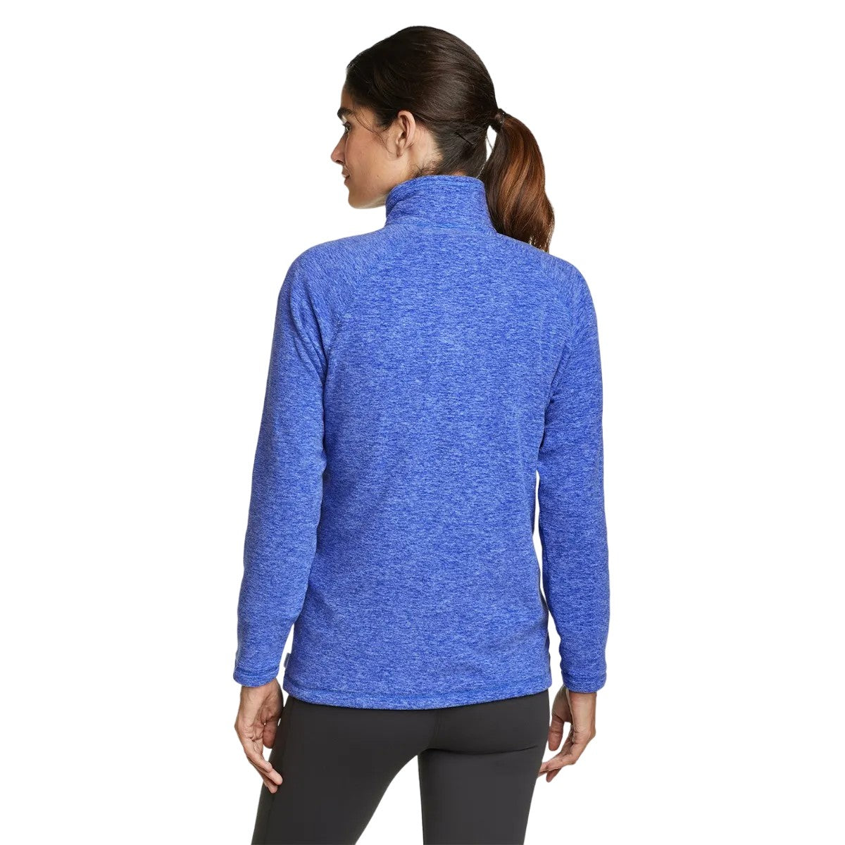 Bluebell - Back - Eddie Bauer Womens-Ladies Quest Quarter Zip Raglan Top