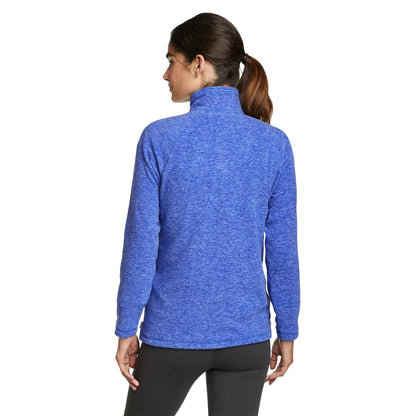 Bluebell - Back - Eddie Bauer Womens-Ladies Quest Quarter Zip Raglan Top