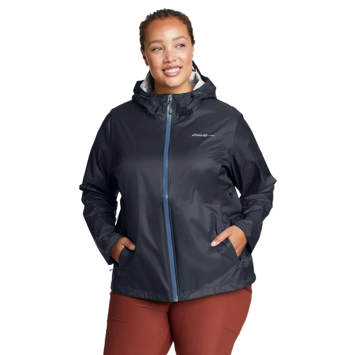 Storm - Front - Eddie Bauer Womens-Ladies Cloud Cap Waterproof Jacket