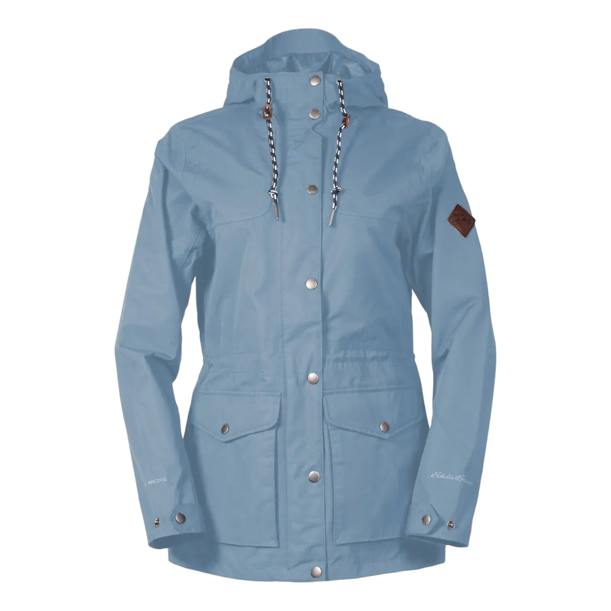 Blue Smoke - Front - Eddie Bauer Womens-Ladies Charly Jacket