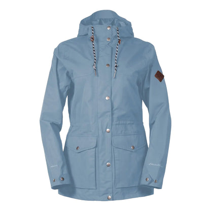 Blue Smoke - Front - Eddie Bauer Womens-Ladies Charly Jacket