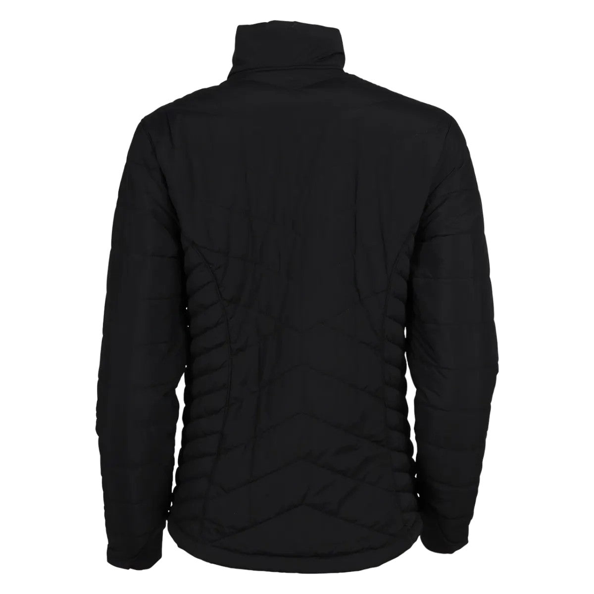 Black - Back - Eddie Bauer Womens-Ladies Ignitelite Logo Stretch Reversible Jacket