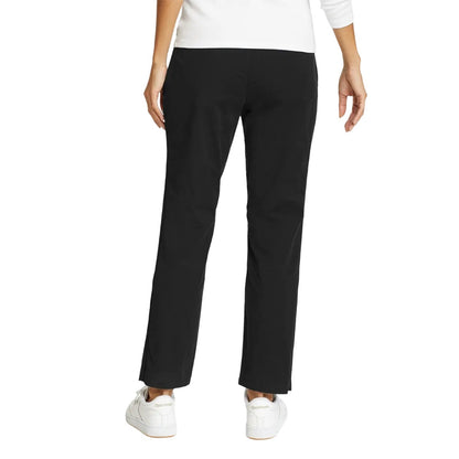 Black - Back - Eddie Bauer Womens-Ladies Voyager Trousers