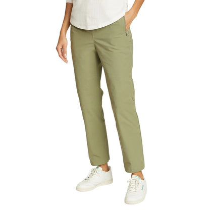 Eucalyptus - Front - Eddie Bauer Womens-Ladies Voyager Trousers