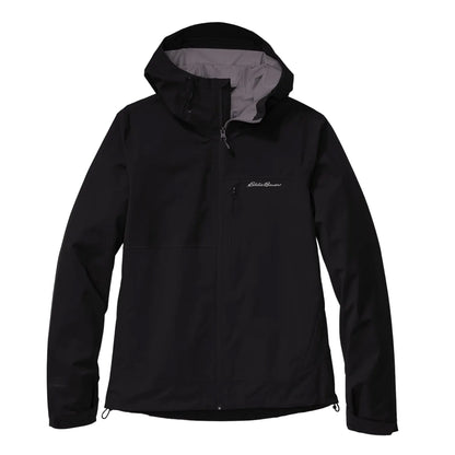 Black - Front - Eddie Bauer Womens-Ladies Cloud Cap 3 Layer Jacket