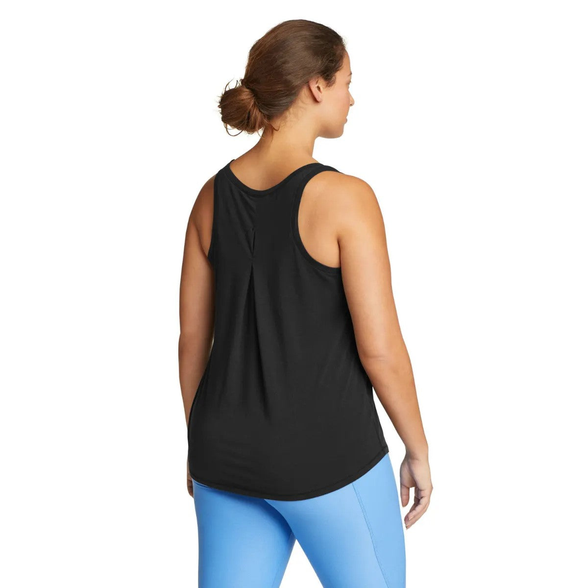 Black - Back - Eddie Bauer Womens-Ladies Tempo Light Tank Top