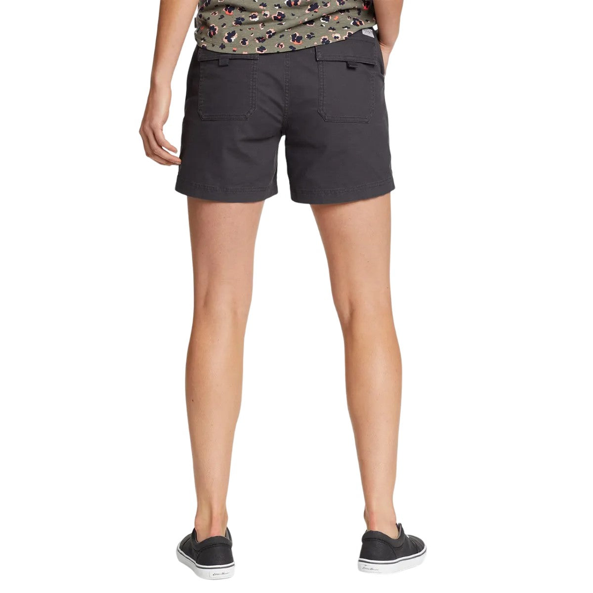 Carbon - Back - Eddie Bauer Womens-Ladies Adventure Ripstop Shorts