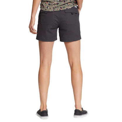 Carbon - Back - Eddie Bauer Womens-Ladies Adventure Ripstop Shorts