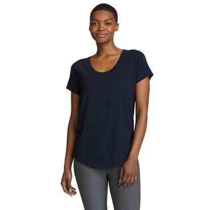 Atlantic - Front - Eddie Bauer Womens-Ladies Everyday Essentials Novelty T-Shirt