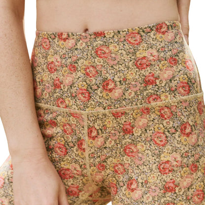 Vintage Brown - Back - Eddie Bauer Womens-Ladies The Great Biker Shorts