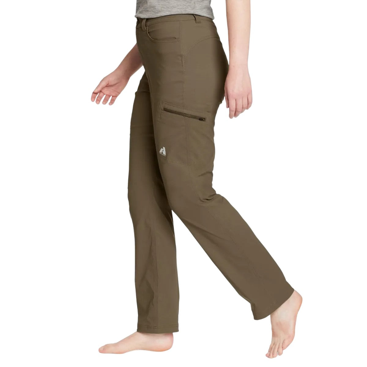 Slate Green - Lifestyle - Eddie Bauer Womens-Ladies Guide High Rise Waterproof Trousers