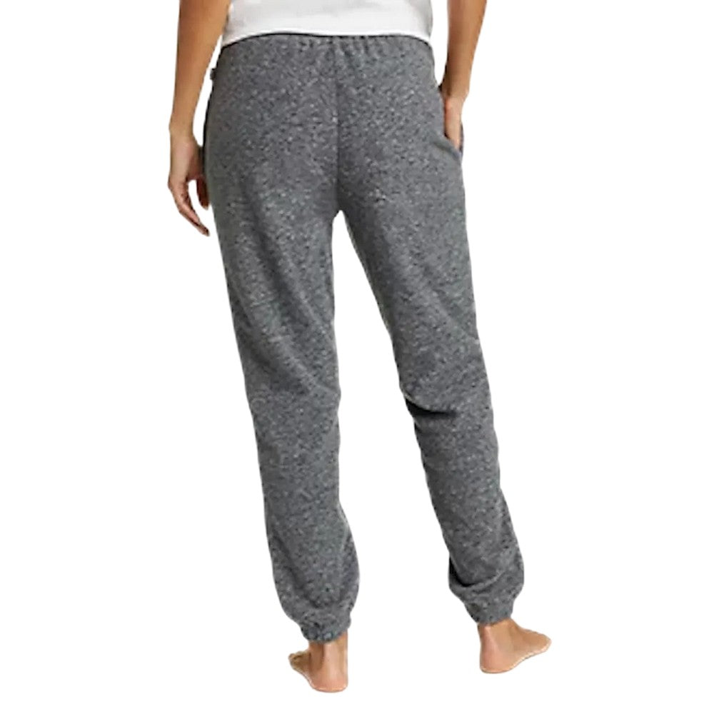 Charcoal Heather - Back - Eddie Bauer Womens-Ladies Quest Fleece Jogging Bottoms