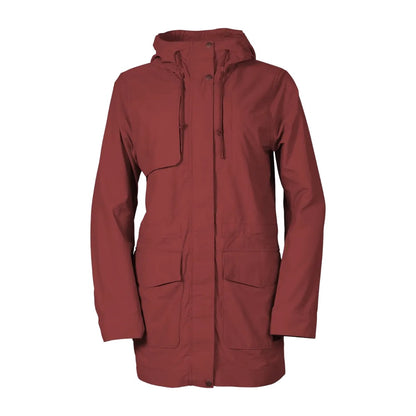 Redwood - Front - Eddie Bauer Womens-Ladies Trekker Trench Coat