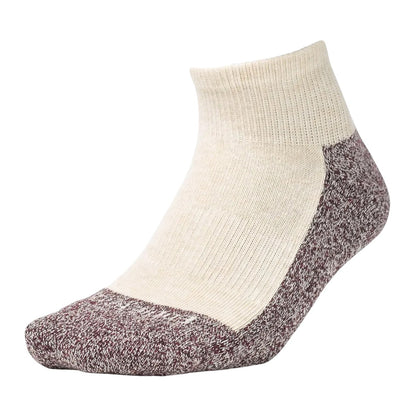 Purple Heather - Front - Eddie Bauer Womens-Ladies Trail Coolmax Ankle Socks