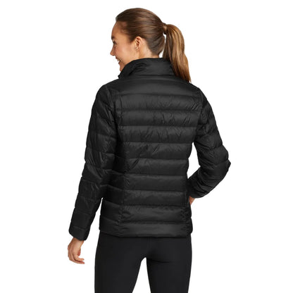 Black - Back - Eddie Bauer Womens-Ladies Cirruslite Down Jacket