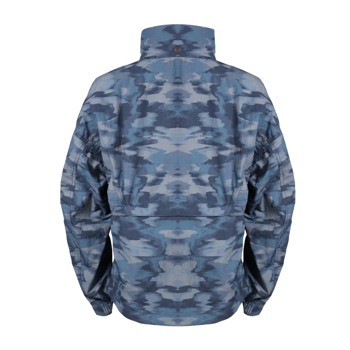 Dusted Indigo - Back - Eddie Bauer Womens-Ladies Windpac Watercolour Jacket