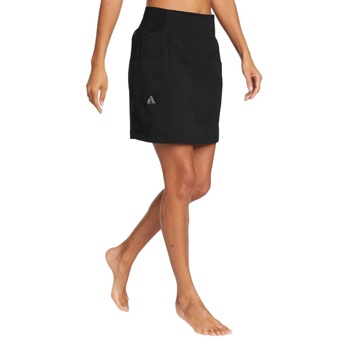 Black - Front - Eddie Bauer Womens-Ladies Guide Ripstop Skort