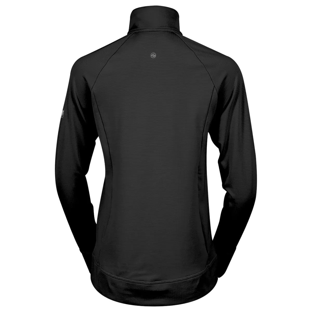 Black - Back - Eddie Bauer Womens-Ladies High Route Grid Fleece Jacket