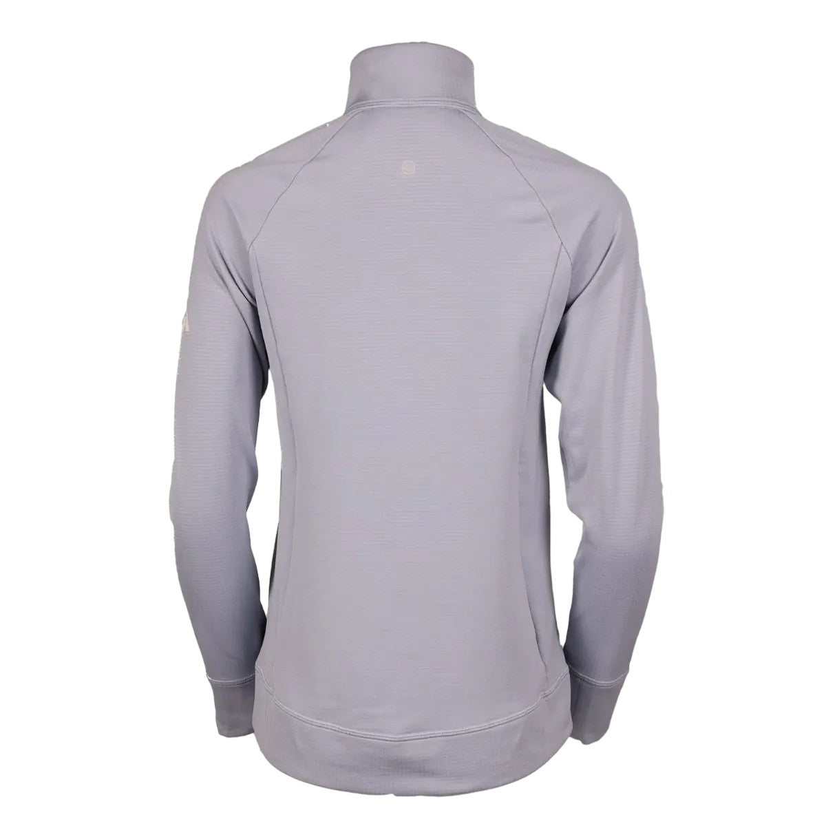 Blue Smoke - Back - Eddie Bauer Womens-Ladies High Route Grid Fleece Jacket
