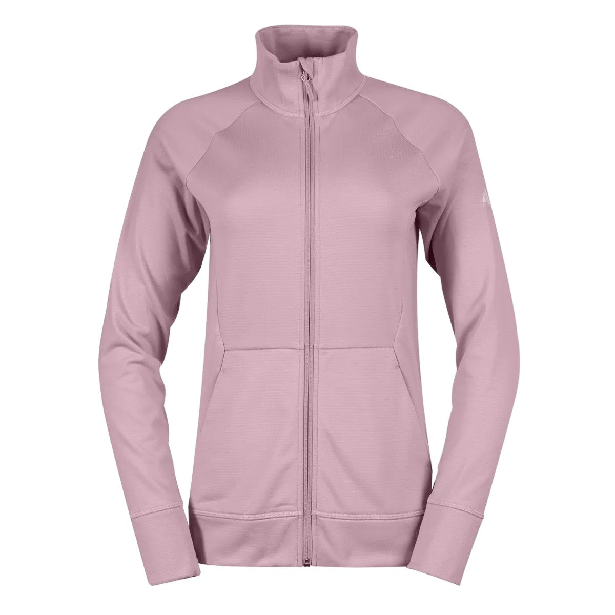 Dusty Iris - Front - Eddie Bauer Womens-Ladies High Route Grid Fleece Jacket