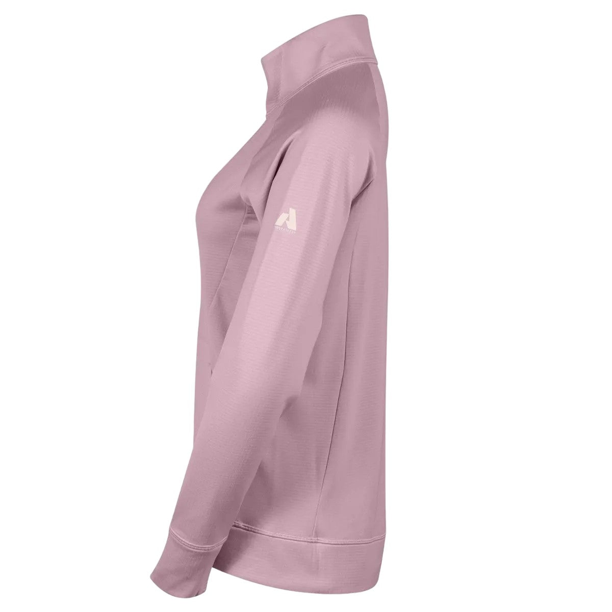 Dusty Iris - Side - Eddie Bauer Womens-Ladies High Route Grid Fleece Jacket