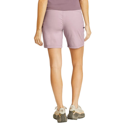Dusty Iris - Back - Eddie Bauer Womens-Ladies Guide Plain Shorts