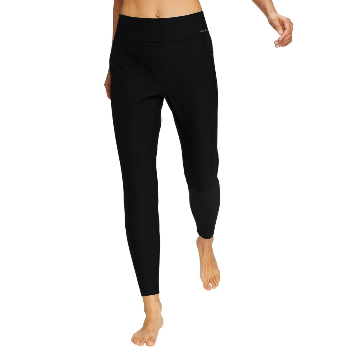 Black - Front - Eddie Bauer Womens-Ladies Trail Jogging Bottoms