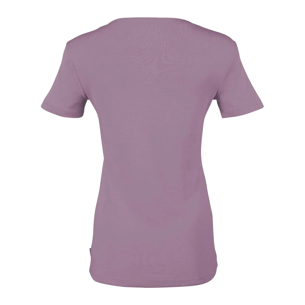 Dusty Iris - Back - Eddie Bauer Womens-Ladies Favorite Plain V Neck Short-Sleeved T-Shirt