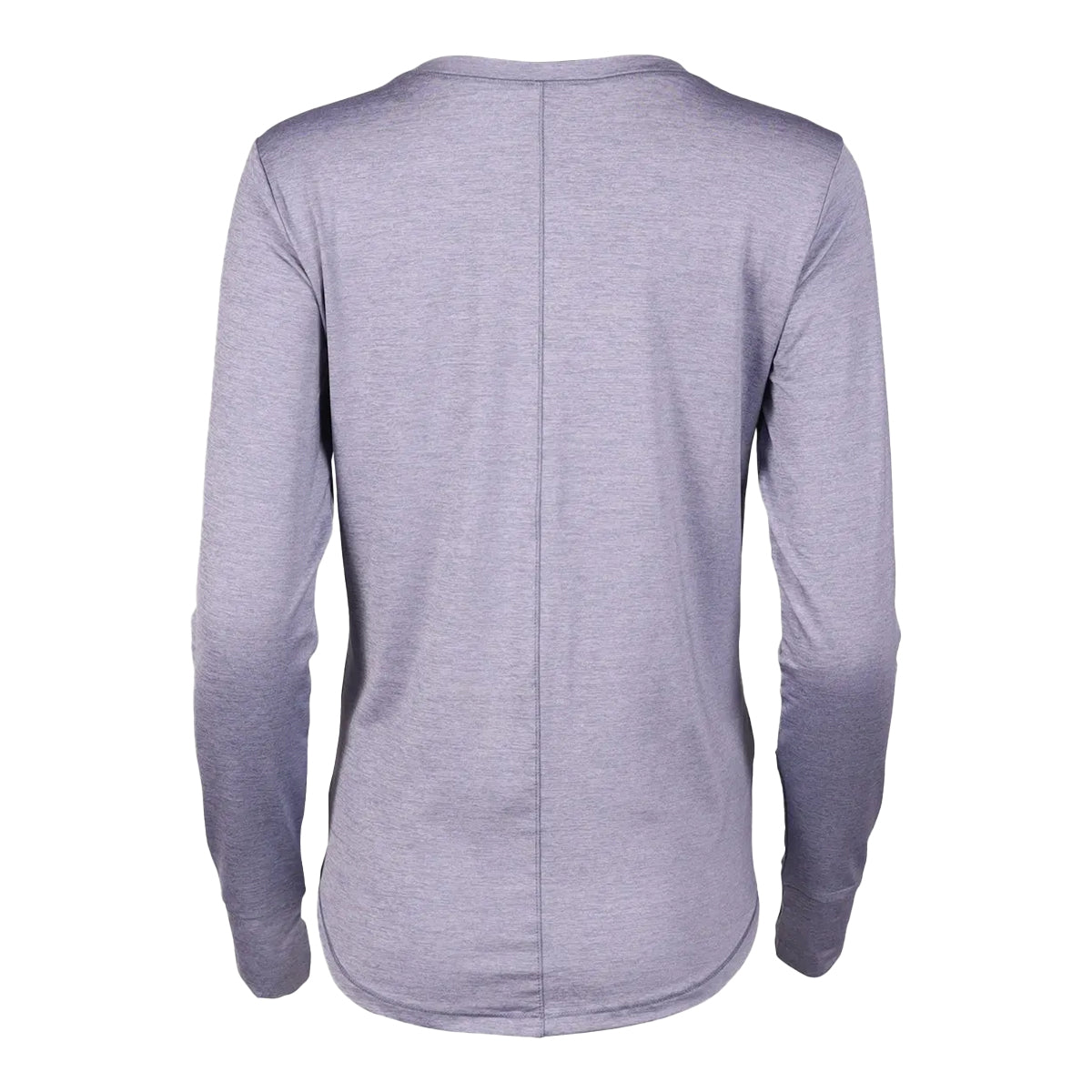Periwinkle - Back - Eddie Bauer Womens-Ladies Resolution Long-Sleeved T-Shirt
