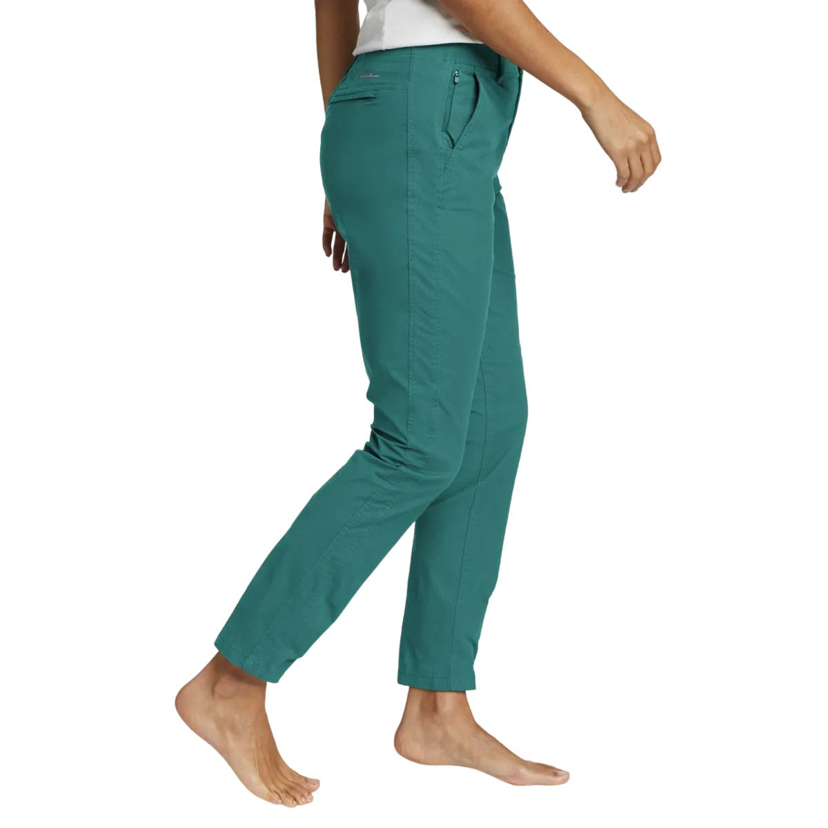 Stream - Side - Eddie Bauer Womens-Ladies Voyager High Rise Chinos