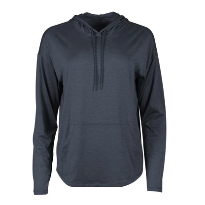 Dark Smoke - Front - Eddie Bauer Womens-Ladies Resolution Hoodie
