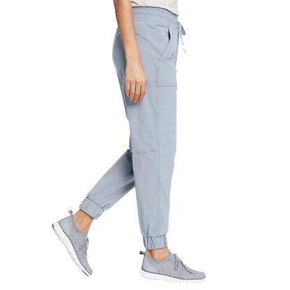 Blue Smoke - Side - Eddie Bauer Womens-Ladies Sightscape Horizon Jogging Bottoms