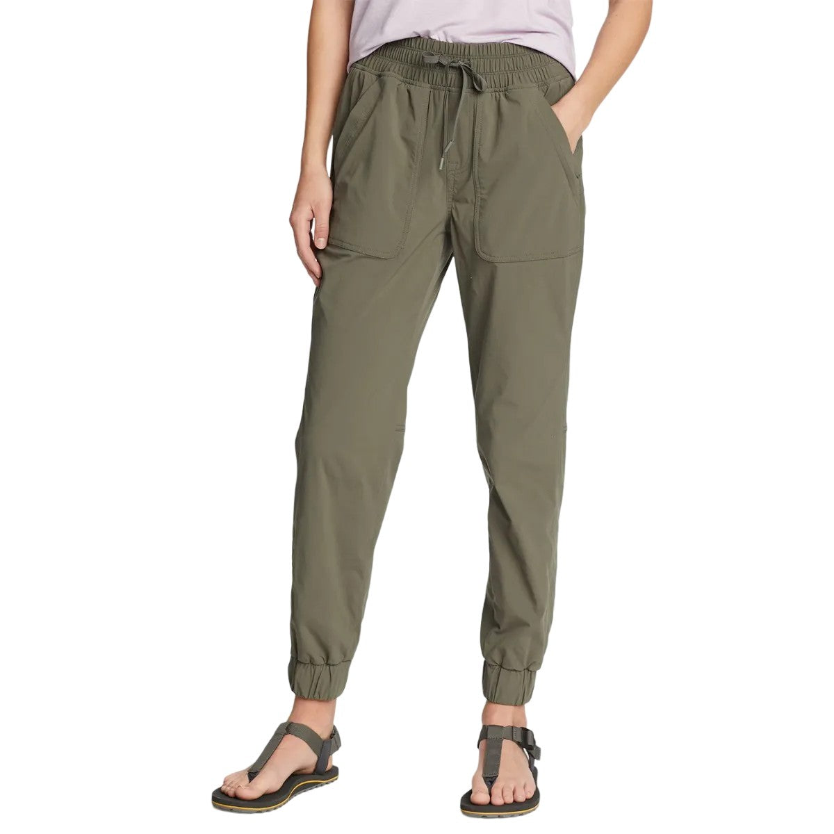 Sprig - Front - Eddie Bauer Womens-Ladies Sightscape Horizon Jogging Bottoms