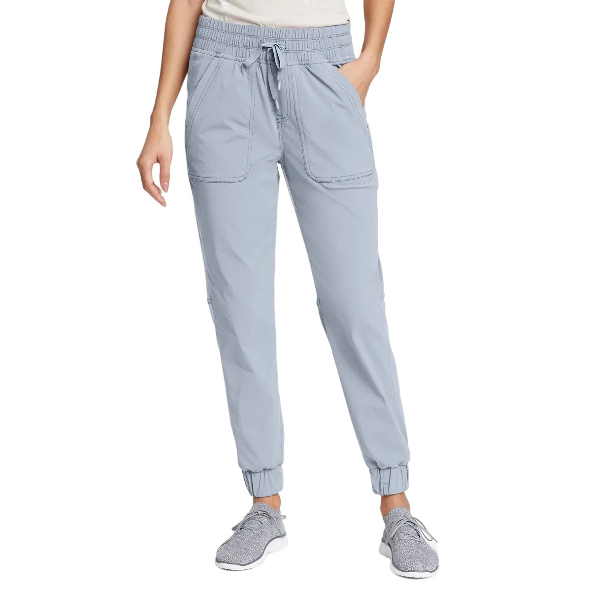 Blue Smoke - Front - Eddie Bauer Womens-Ladies Sightscape Horizon Jogging Bottoms