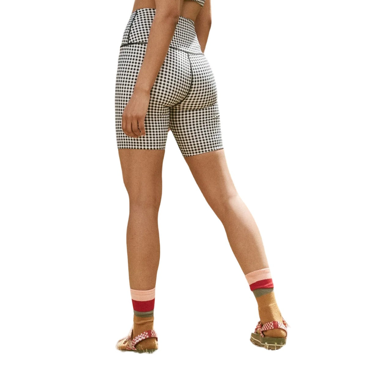 Black - Back - Eddie Bauer Womens-Ladies The Great Biker Shorts