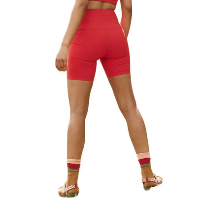 Pimento - Back - Eddie Bauer Womens-Ladies The Great Biker Shorts