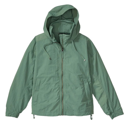 Mineral Green - Front - Eddie Bauer Womens-Ladies Windpac Jacket