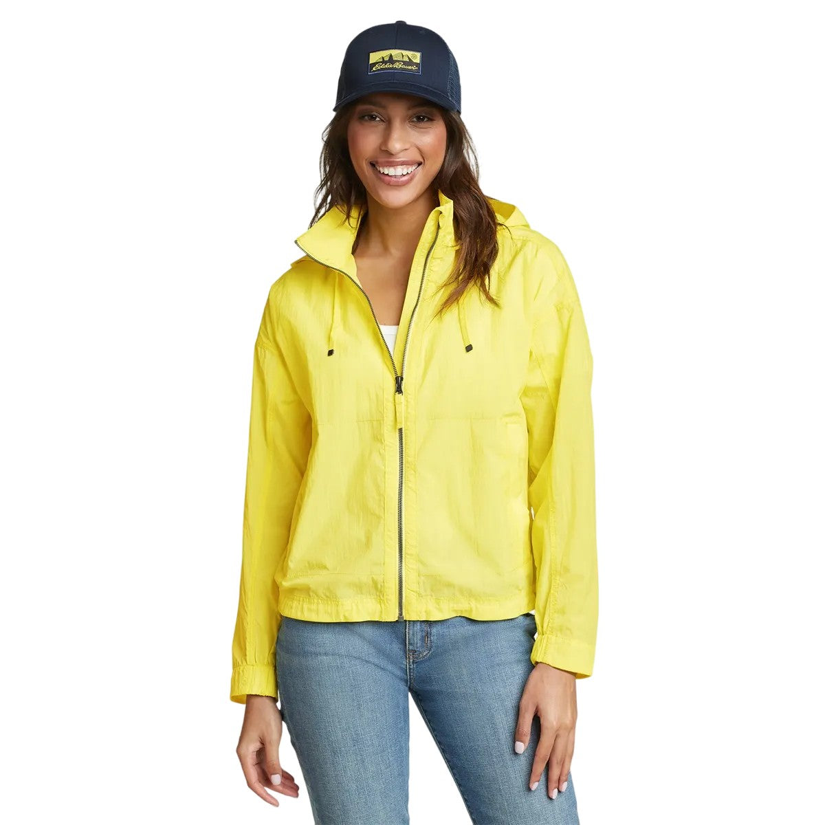 Sunburst - Front - Eddie Bauer Womens-Ladies Windpac Jacket