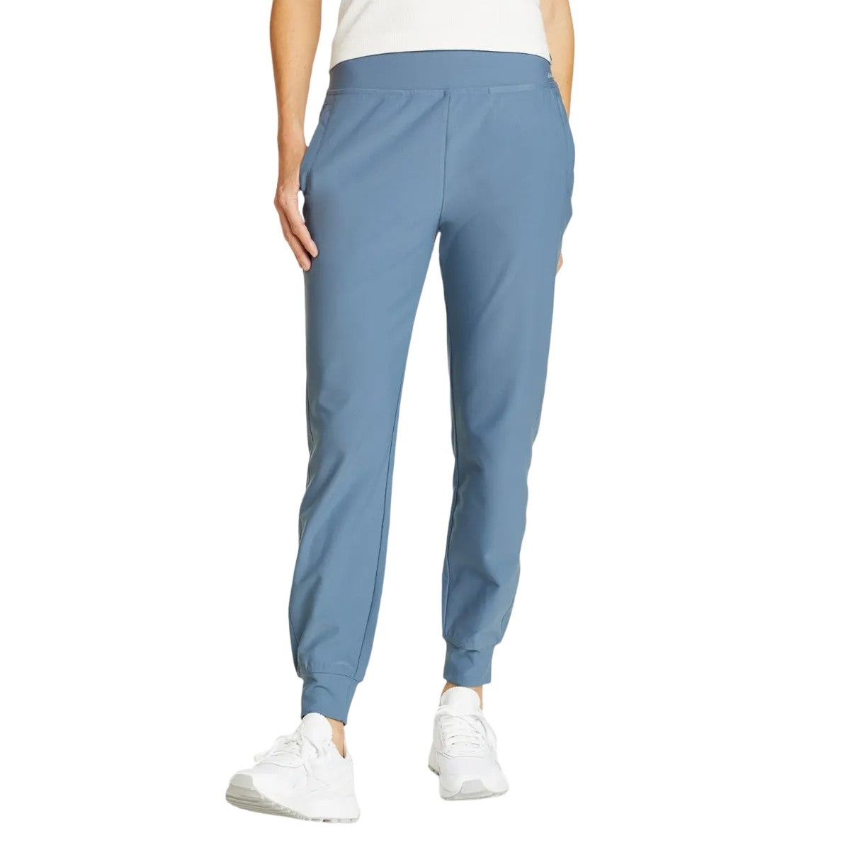 Blue Haze - Front - Eddie Bauer Womens-Ladies Trail Tight Jogging Bottoms