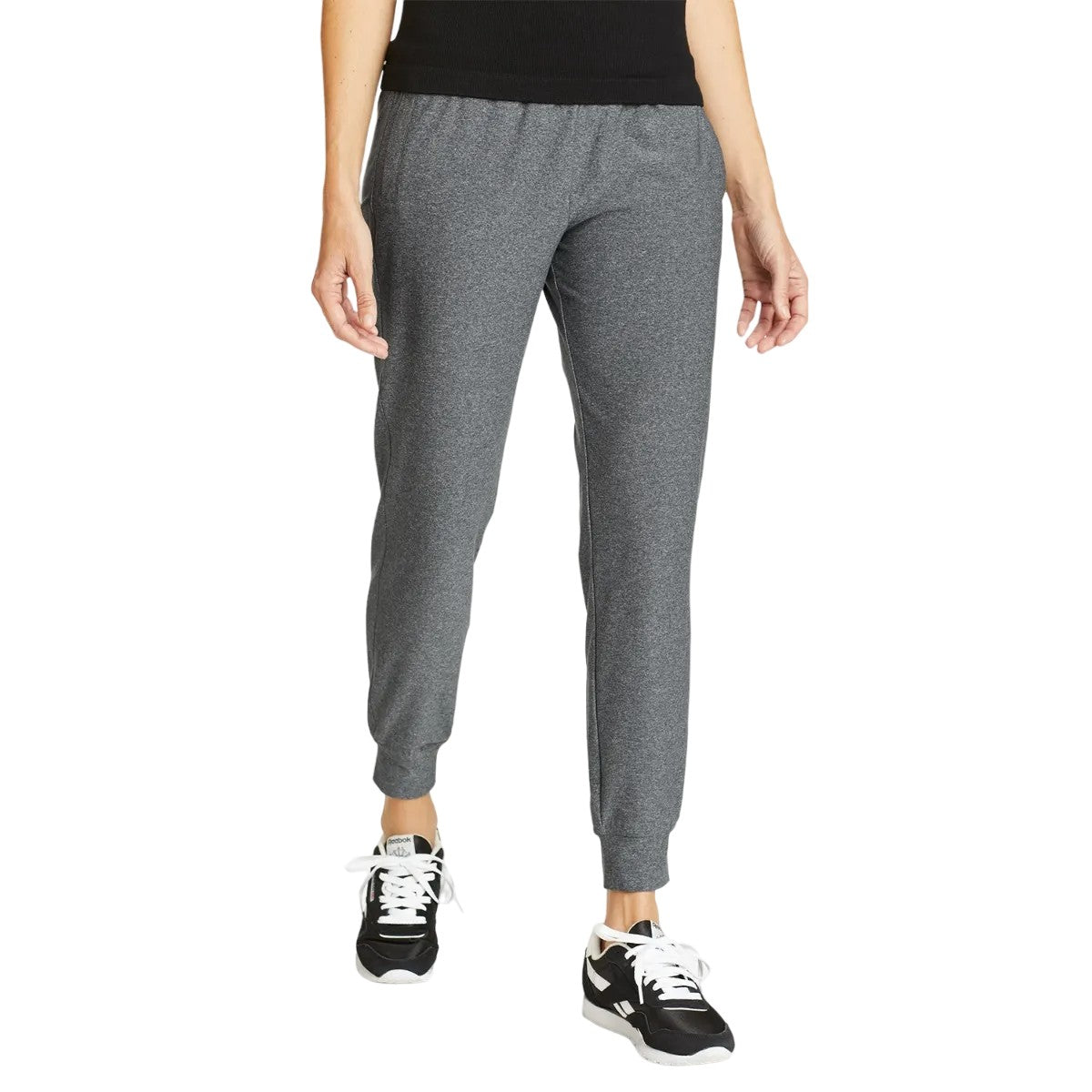 Heather Grey - Front - Eddie Bauer Womens-Ladies Trail Tight Jogging Bottoms