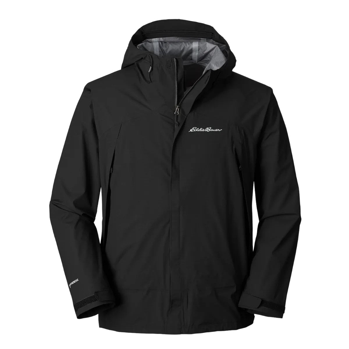 Black - Front - Eddie Bauer Mens Super Sevens Raincoat