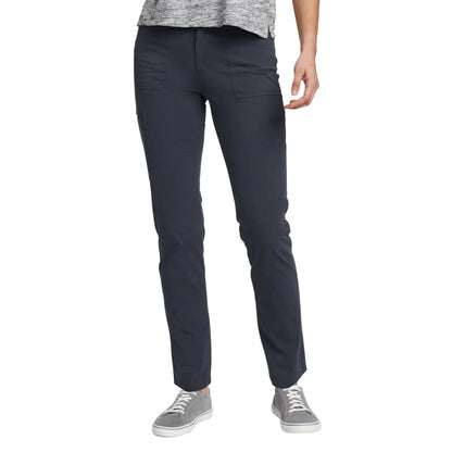 Storm - Front - Eddie Bauer Womens-Ladies Guides Day Off Straight Chinos